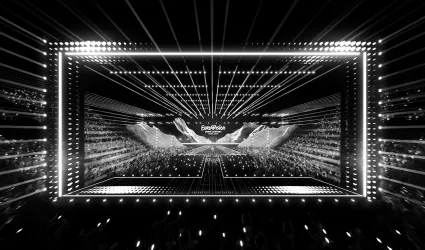 Stage render for eurovision