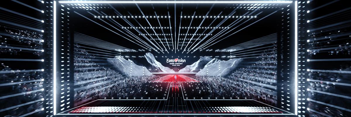 Stage render for eurovision