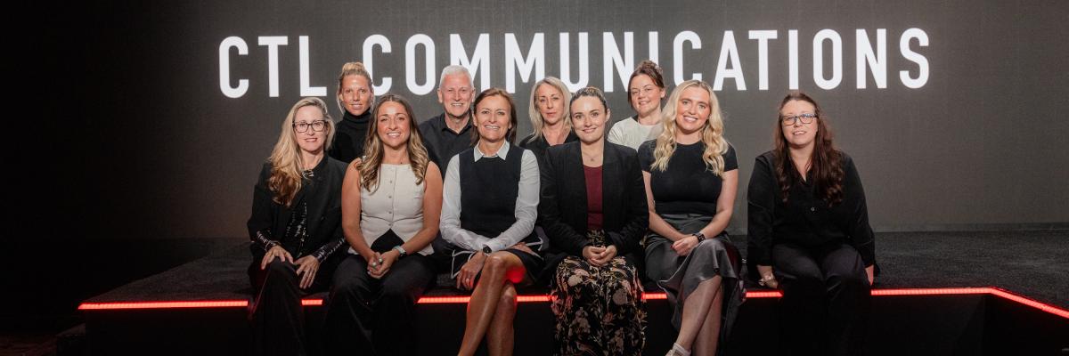 Some of the CTL Comms Team after an event 